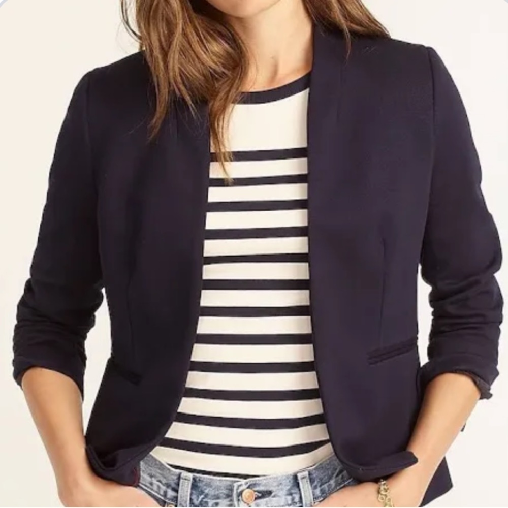 J.Crew Going-out Petite Blazer black